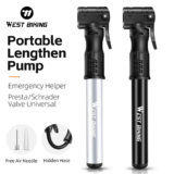 משאבת כף יד לניפוח אופניים וכדורים